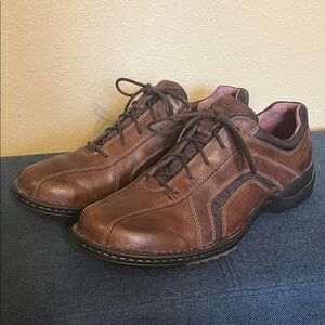 Clarks Men's Brown Leather Casual Shoes 11